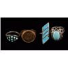 Image 2 : Lot of 6 Native American Rings
