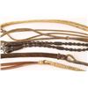 Image 1 : Collection of 6 Rawhide Braided Reins