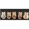 Image 1 : Lot of 5 Jemez Owl Figurines