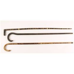 Collection of Three Canes