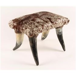 Horn Footstool