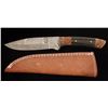 Image 1 : B Series Damascus Steel Drop Point Skinner