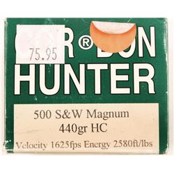 Box of 500 S&W Magnum