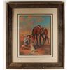 Image 1 : Fine Art Print of Cowboy & Horse