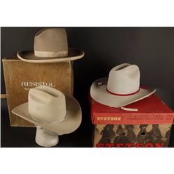 Lot of 3 Cowboy Hats