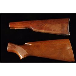 Lot of 2 Wooden Stocks