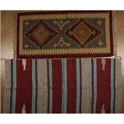 Collection of Two Mexican Rugs