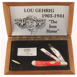 Case XX Lou Gehrig "The Iron Horse" Edition