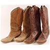 Image 1 : Two Pair of Cowgirl Boots
