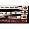 Image 2 : Lot of 4 Fully Beaded Native American Belts
