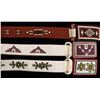 Image 2 : Lot of 3 Fully Beaded Native American Belts