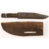 Image 2 : Primitive Bowie Knife & Scabbard