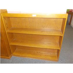 3  TIER OAK BOOKCASE