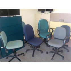 6 OFFICE CHAIRS