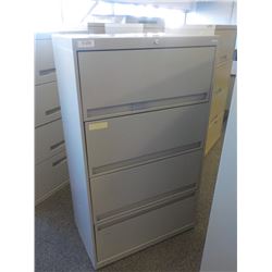 30" 4DWR LATERAL FILE CABINET GR