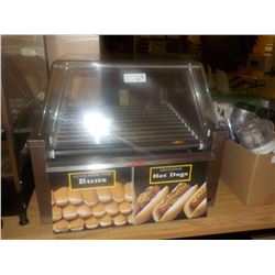 STAR GRILL MAX PRO HOT DOG ROLLER WITH BUN WARMER DRAWER