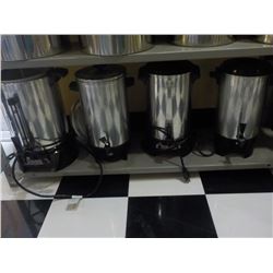 4PC PERCOLATOR COFFER BREWERS