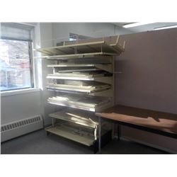 STORE SHELVING SECTION
