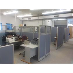 QTY 20+ CUBICLE WALL PANELS