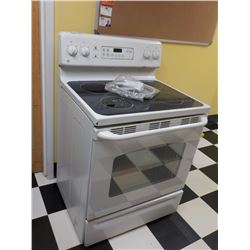 GE ELECTRIC STOVE W/GLASS TOP
