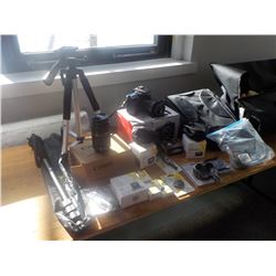 CANON EOS70D (W)20.2 MEGA PIXELS CAMERA, C/W EXTRA LENS CANON EFS55-250MM PRO SERIES 0.43X HIGH DEF.