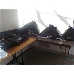 COWBOY STUDIO LIGHTING (QTY 3)FUSE 5A, TRICOLOR LIGHT & STANDS