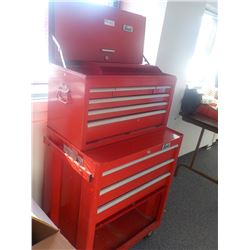 BEACH TOOL BOX & CONTENTS