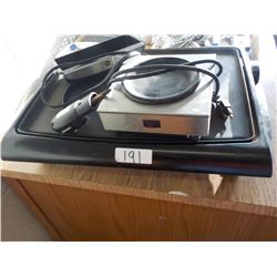 GE GRILL & COFFEE POT WARMER