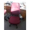 Image 1 : ERGO OFFICE CHAIR, BURGUNDY