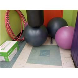 JL FITNESS BALLS & HOOLA HOOPS