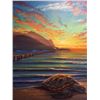 Image 1 : Honu Sunset-Hanalei - KAI Show, Patrick Ching 2016