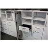 Image 2 : STEELCASE ANSWER WHITE 5' PERSONAL STORAGE UNIT