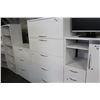 Image 1 : STEELCASE BEIGE 5 DRAWER LATERAL FILE CABINET