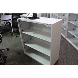 STEELCASE ANSWER BEIGE 42'' ADJUSTABLE SHELF BOOKCASE