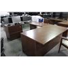 Image 2 : CHERRY 6' U-SHAPE EXECUTIVE DESK