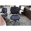 Image 2 : HUMANSCALE FREEDOM BLACK FULLY ADJUSTABLE ERGONOMIC MID BACK TASK CHAIR