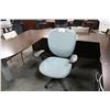 Image 2 : KIMBALL WISH TEAL MULTILEVER ADJUSTABLE TASK CHAIR