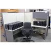 Image 2 : HAWORTH PREMISE 6' X 6' CORNER WORKSTATION WITH OVERHEAD