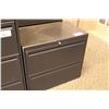 Image 1 : HAWORTH PREMISE BLACK 2 DRAWER LATERAL FILE CABINET