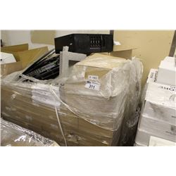 PALLET OF NETWORK HARDWARE INC. FIREWALLS, SERVERS AND MORE