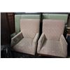 Image 1 : LARGE LOT OF LOUNGE CHAIRS AND MISC. LOUNGE FURNITURE