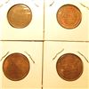 Image 2 : 1926S VF, 28P, 29P, & 30P All Red-Brown Unc Lincoln Cents. Book value $104.00.