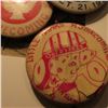Image 2 : Large group of Iowa City Pinbacks 1933-1956 era. Mostly Home Comings. (20 pcs.)
