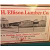 Image 1 : "O.H. Ellison Lumber Co. If it is Roofing, Sash, Doors, or Lumber Please Call our Number 245" Calend