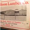 Image 2 : "O.H. Ellison Lumber Co. If it is Roofing, Sash, Doors, or Lumber Please Call our Number 245" Calend