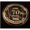 Image 2 : 1938 2008 70 Years INA Convention Ottumwa October 11 & 12m 2008 One Ounce Proof .999 Fine Silver Med