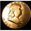 Image 1 : 1949 S Franklin Half-Dollar. Unc.
