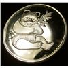 Image 1 : "The International Silver Trade Unit" Depicts Panda. Proof. .999 Fine.