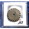 Image 1 : Old U.S. Large Cent Cut and designed like either a cog-wheel or a gear.