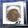 Image 1 : 1888 Canada Large Cent. Cut and designed to use as a Screw driver.